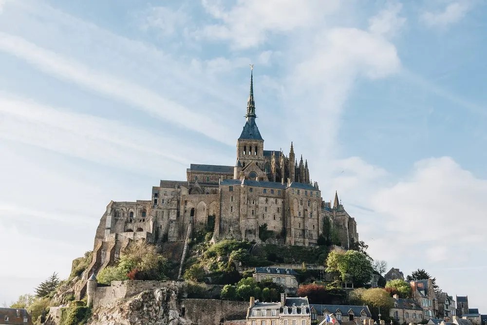 Obraz hrad Mont-Saint-Michel