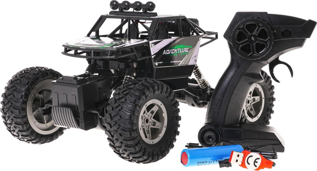 Ramiz Crawler Rock SHAKE 1:14 R/C na diaľkové ovládanie, zelený