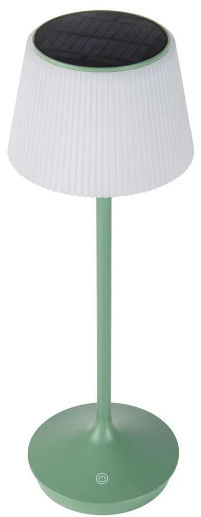 Stolová lampa „Ceri Green", Ø 13, výš. 38 cm