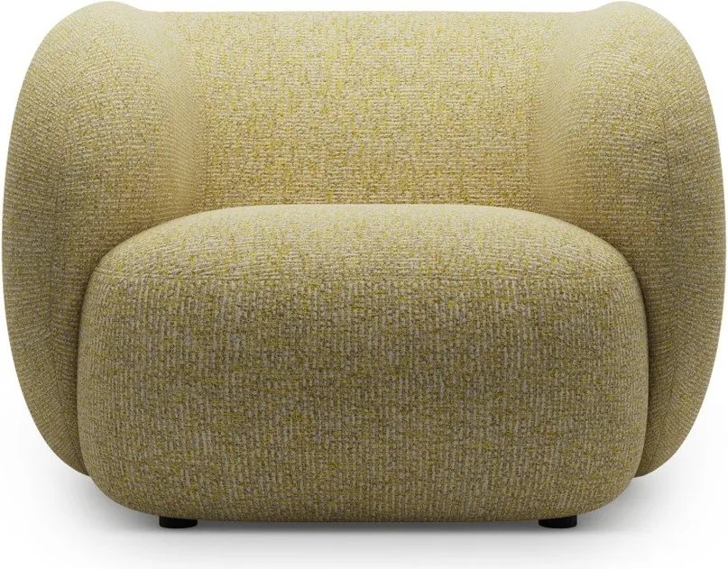 Žlté kreslo Kate – Micadoni