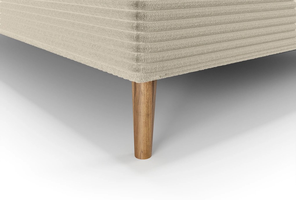 Jednolôžková posteľ 120 cm Napoli Bonell (krémová) (s roštom, s úl. priestorom). Akcia -20%. Vlastná spoľahlivá doprava až k Vám domov. 1082438