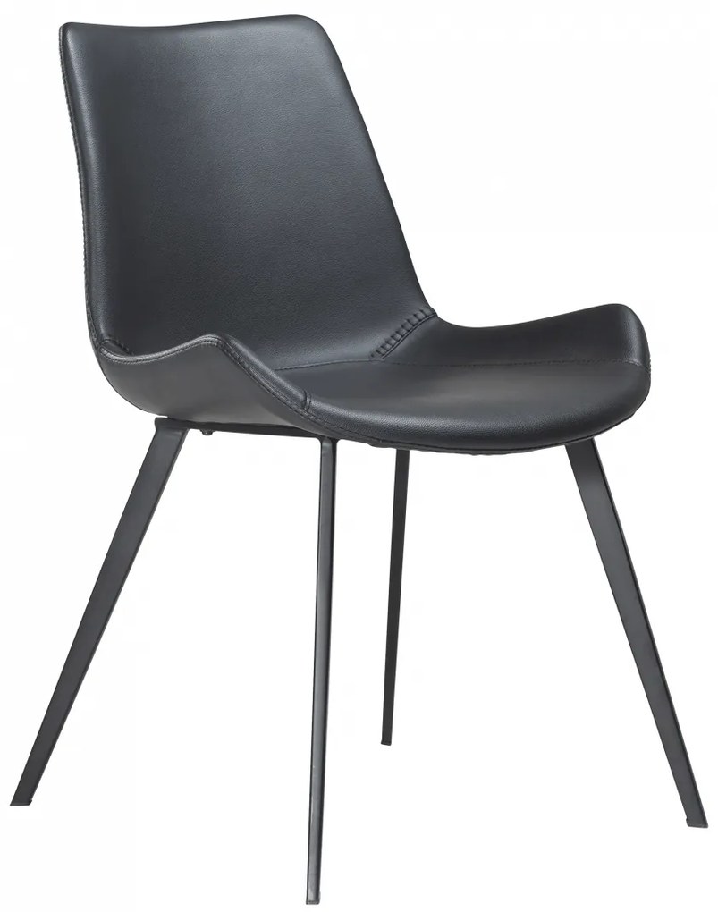 HYPE ČALÚNENÁ STOLIČKA black/black