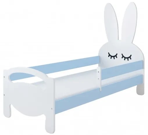 Detská posteľ BUNNY, modrá