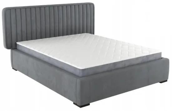 Čalúnená posteľ 140x200 cm Arianna (sivá). Vlastná spoľahlivá doprava až k Vám domov. 1041783