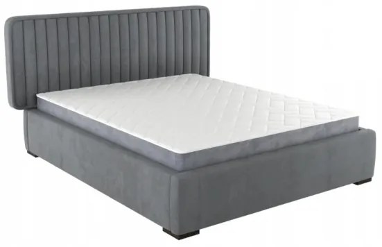 Čalúnená posteľ 160x200 cm Arianna (sivá). Vlastná spoľahlivá doprava až k Vám domov. 1041279