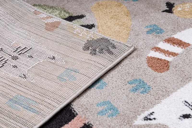 Dywany Łuszczów, Detský kusový koberec Fun Kittens Cats beige, 200x290, viacfarebná, detská izba