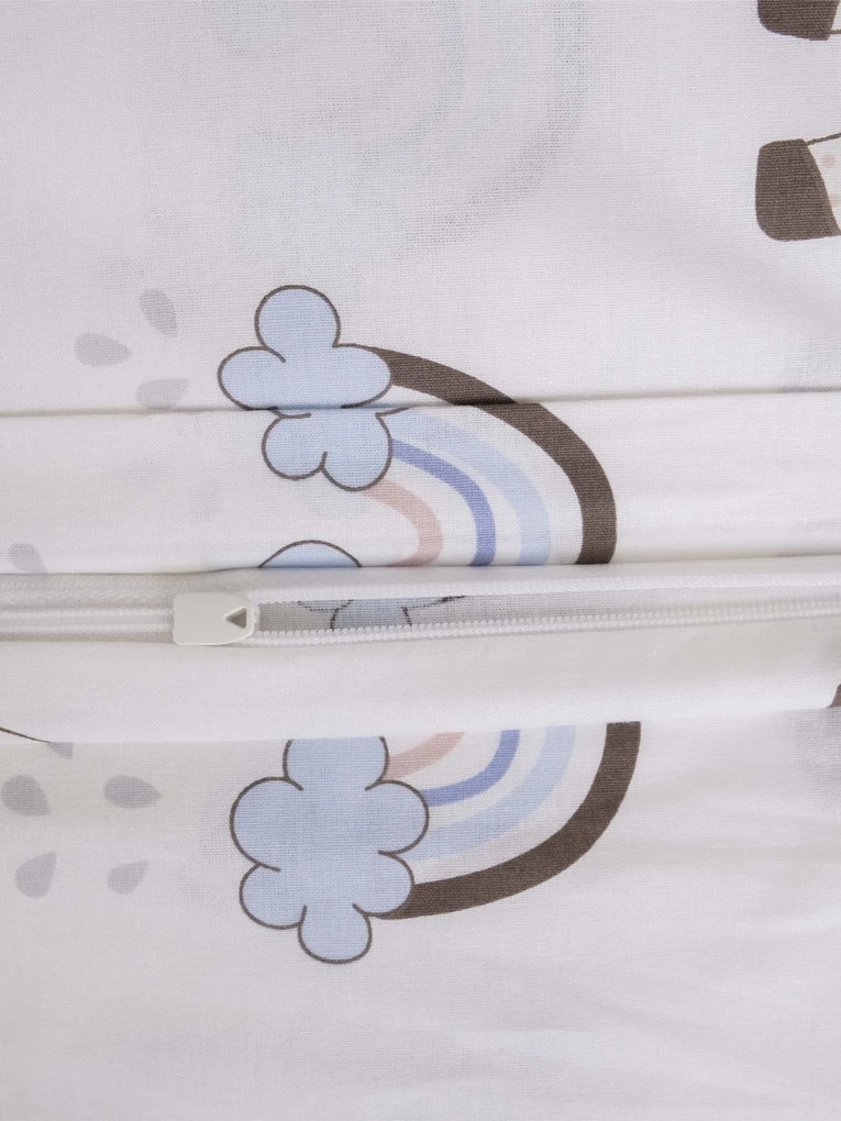 Bavlnená obliečka na vankúš Renforcé 50 × 70 cm - Srnčie šťastie