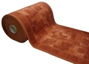 Associated Weavers koberce Protišmykový behúň na mieru Tribe 84 červený - šíre 100 cm s obšitím