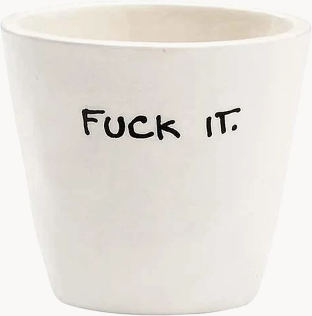 Keramická šálka na espresso Fuck It