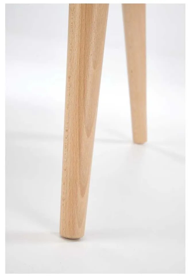 Jedálenská stolička Taberu, sivá / buk