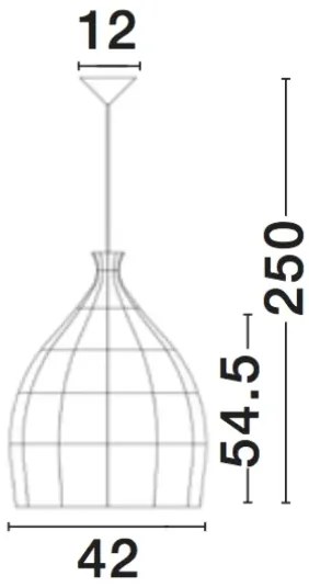 Rustikálny luster Destin 42 svetlá sivá