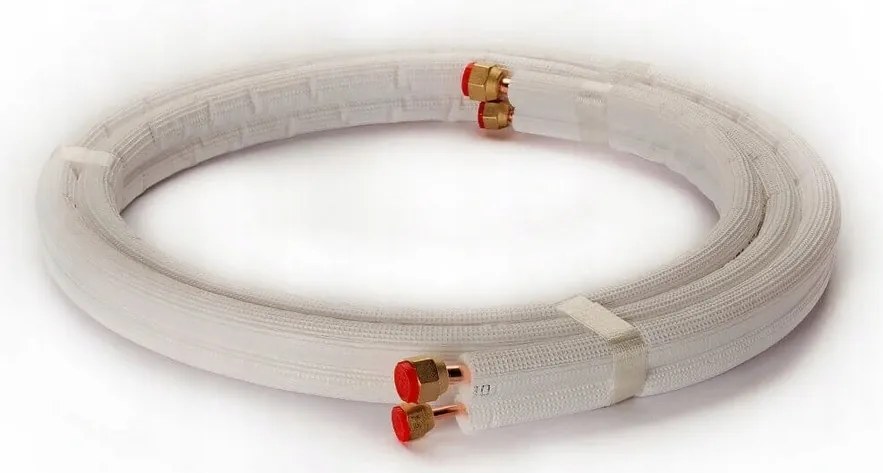 Rúrky pre klimatizáciu Ebrille 1/4'' 3/8'' 5mb s kalichmi, vysoká kvalita