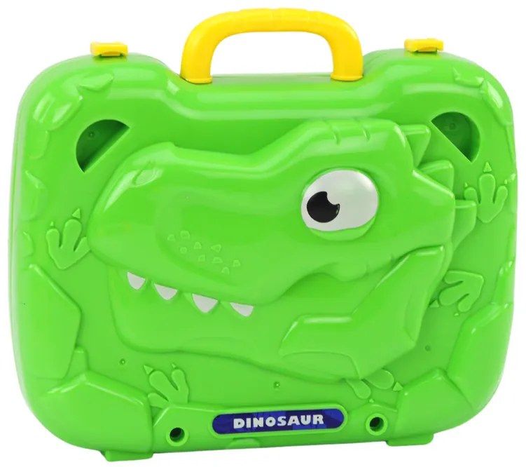 LEAN TOYS Stolný kufor Dinosaurus - 249 kusov