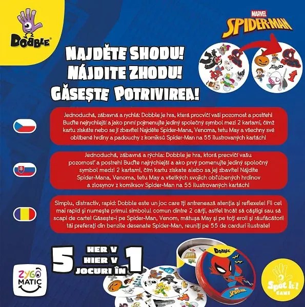 Asmodee Dobble Spider-Man