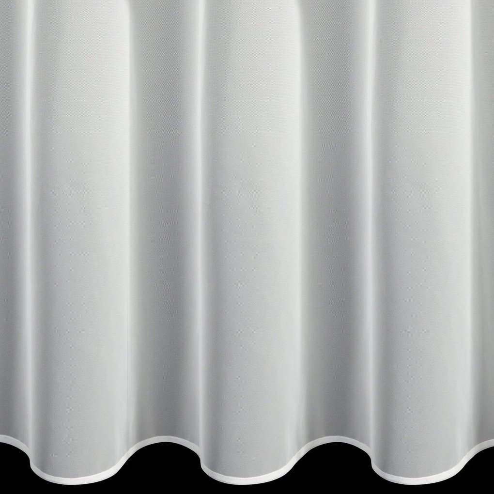 ZÁCLONA NA KRÚŽKOCH DIANA1 140X250 CM BIELA