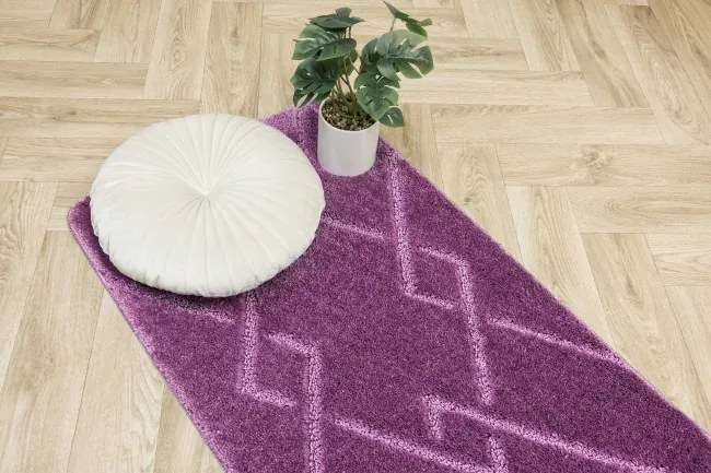 Kúpeľňový koberček MORENO fialový