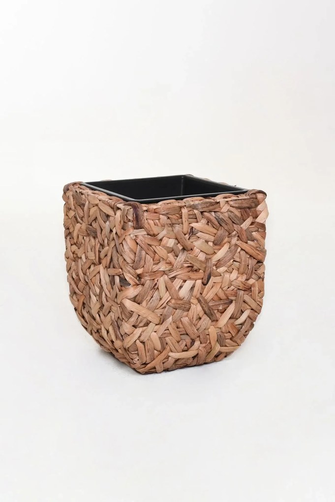Kvetináč WILD, vodný hyacint, výška 40 cm, natur