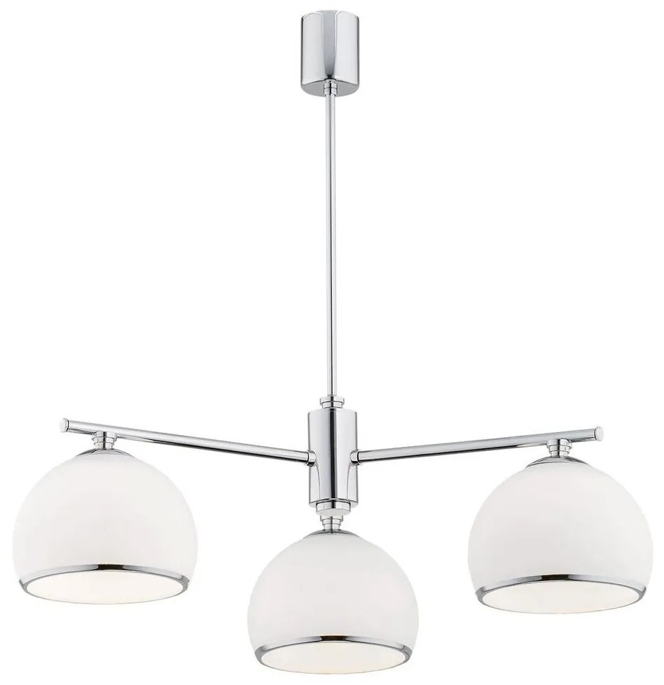 Argon 1487 - Luster na tyči MARBELLA 3xE27/15W/230V lesklý chróm