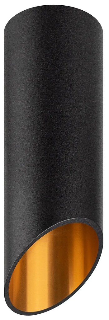 Stropné svietidlo 20 CM APP571-1C čiernozlaté