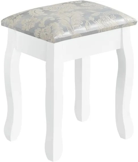 Toaletný stolík Lena - biely