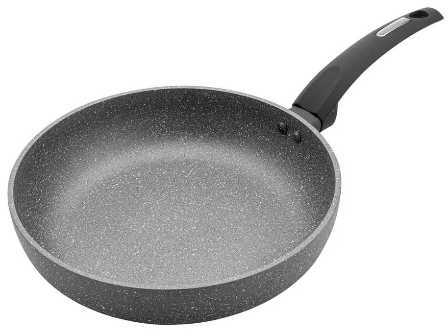 Florina Kamenná panvica Lava Stone MG, 26 cm, sivá, pr. 26 cm