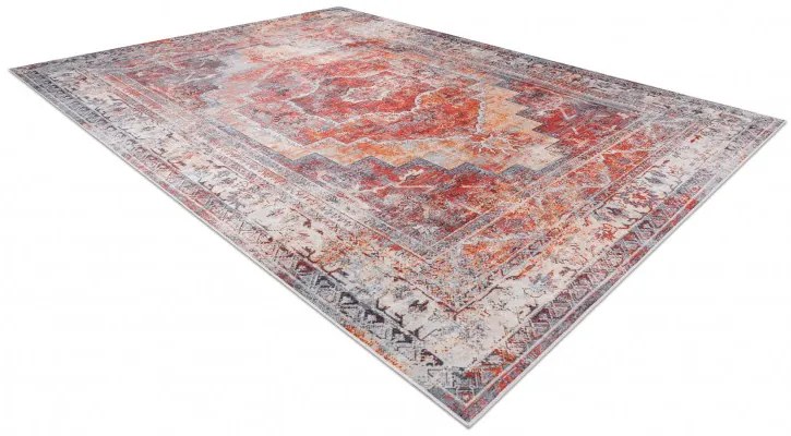 Kusový koberec ANDRE Frame 1684, 120x170, červená, chodba / predsieň, Dywany Łuszczów