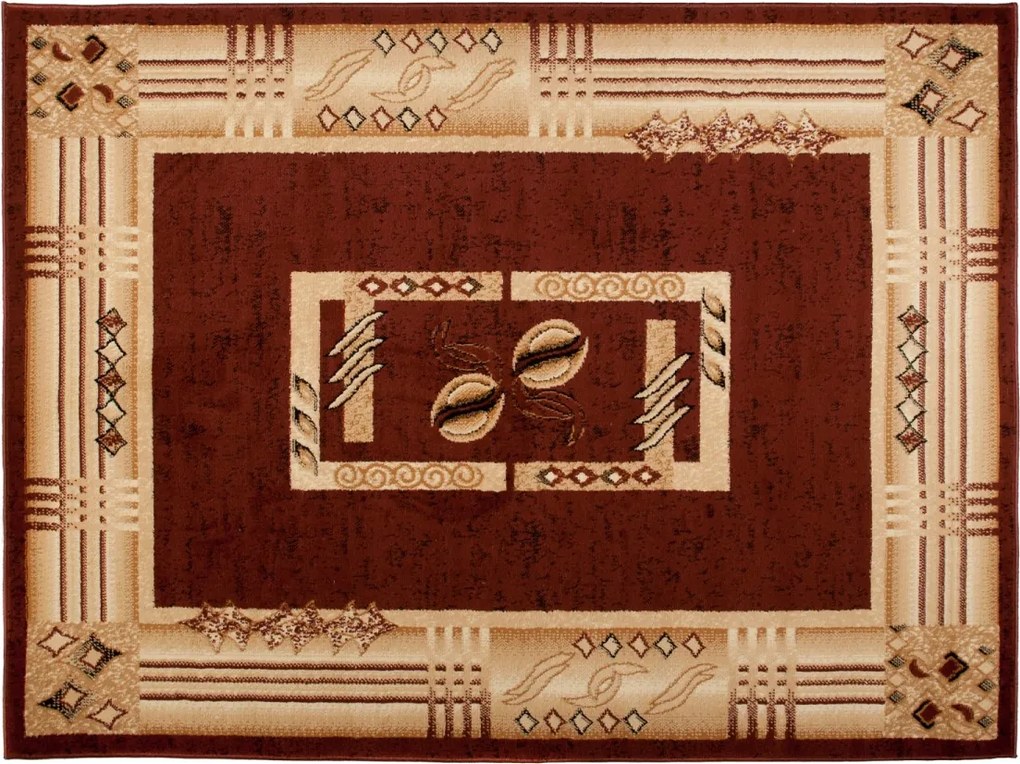 TA Koberec C766A HNEDÝ ATLAS PP Rozmer: 300x400 cm