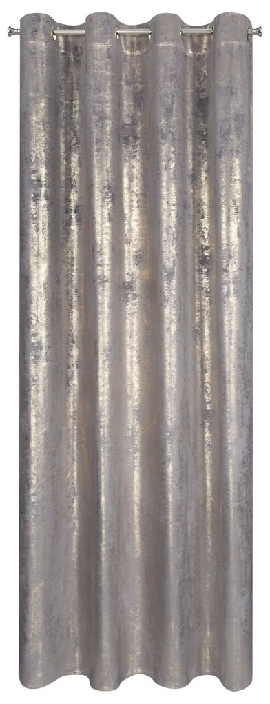 ZATEMŇOVACÍ ZÁVES NA KRÚŽKOCH RENIA 140X250 CM VZOROVANÁ