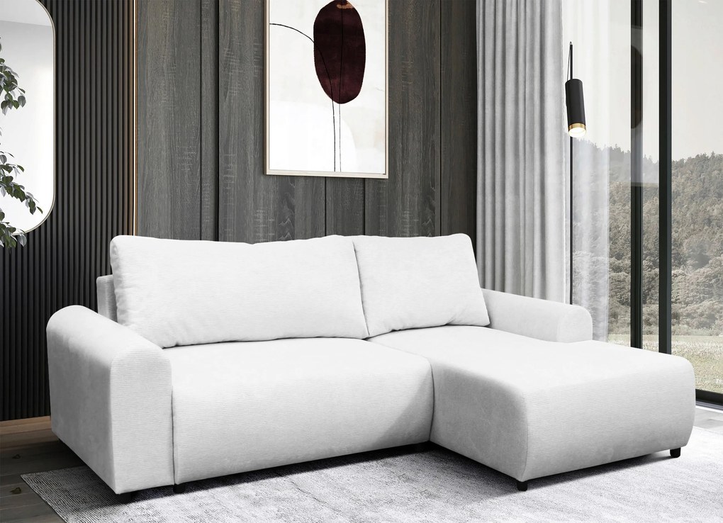 XXXLutz ROHOVÁ SEDAČKA, textil, krémová MID.YOU - Sedačky - 001574005909