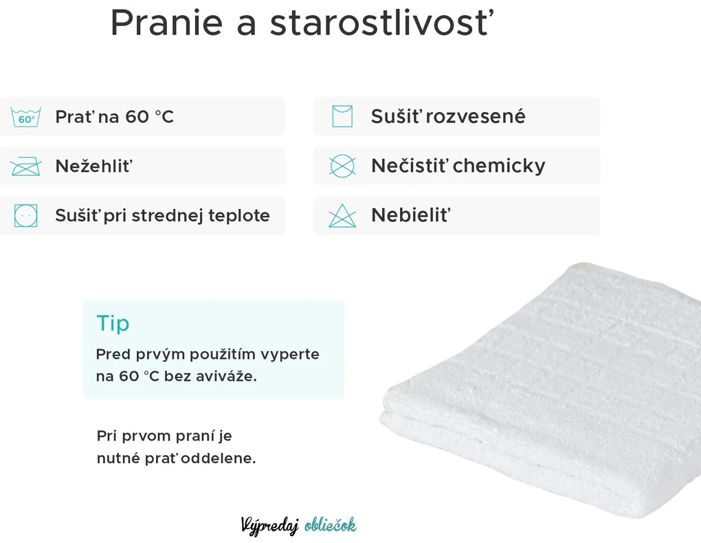 Uterák SOFT 50 x 100 cm tehlový, 100% bavlna