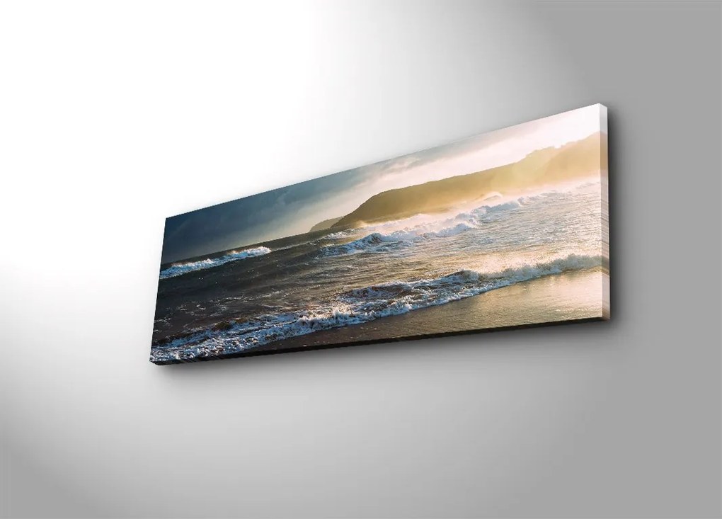 Obraz s led osvetlením Poseidon 90x30 cm