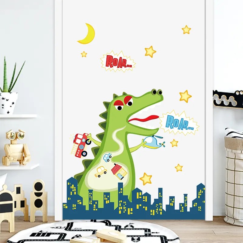 Samolepka na stenu "Godzilla" 73x80cm