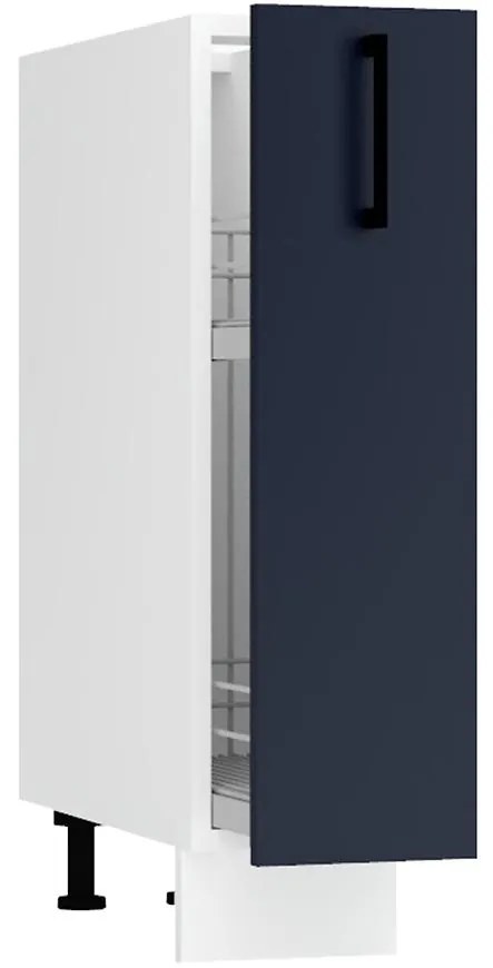 Kuchynská skrinka Max D20 Cargo + Kôš námornícka modrá