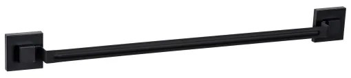 WENKO 71445800 - Tyč na uteráky VACUUM-LOC QUADRO ED 60,5x6 cm čierna