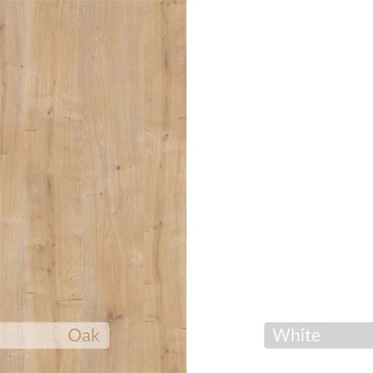 Barový stôl Houseland Swallow dub safírový/biely