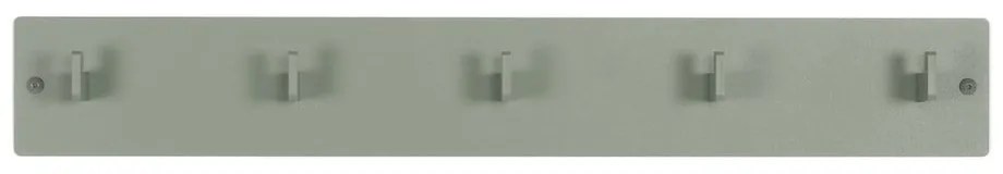 Sivozelený kovový nástenný vešiak 70 cm Leatherman – Spinder Design