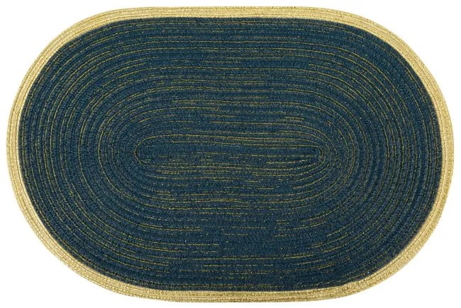 Podložka pod tanier TIRANA granátová / zlatá