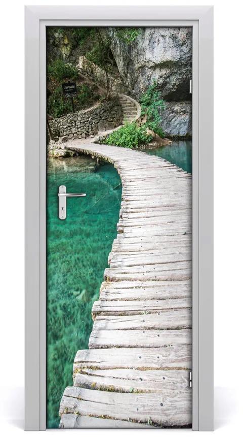 Fototapeta na dvere Plitvické jazero 75x205cm
