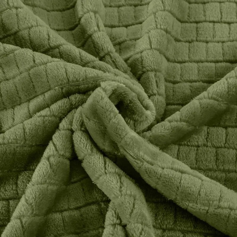 Dekorstudio Deka CINDY2 v olivovej farbe Rozmer deky: 200x220cm