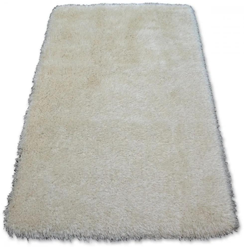 Luxusný kusový koberec Shaggy Love krémový, Velikosti 60x110cm