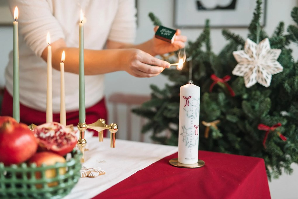 Bella Rose Adventná sviečka Imelo