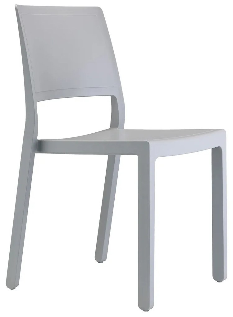 SCAB Exteriérová stolička KATE 2341 Light grey