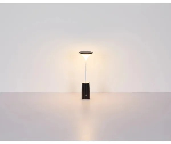 Globo 21020B - LED Stmievateľná stolná lampa QUIRIN LED/1,2W/3,7V 3000K čierna