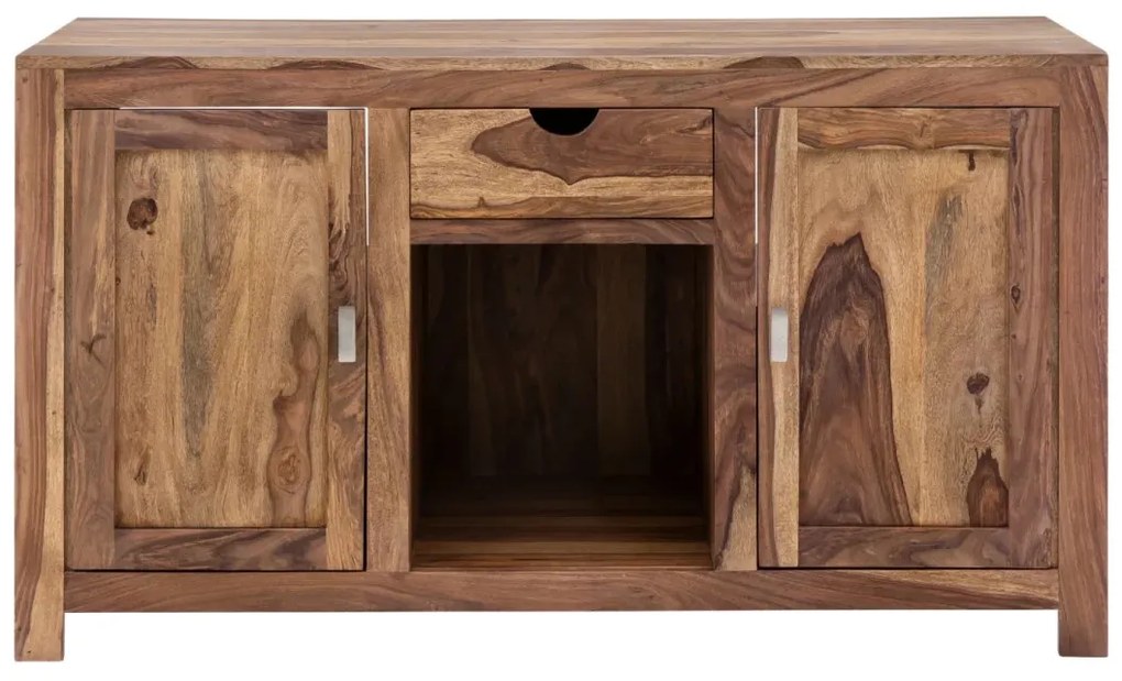 furniture-nabytek.cz - Masivní umyvadlová skříňka Lagos z palisandru, lakovaná, hnědá