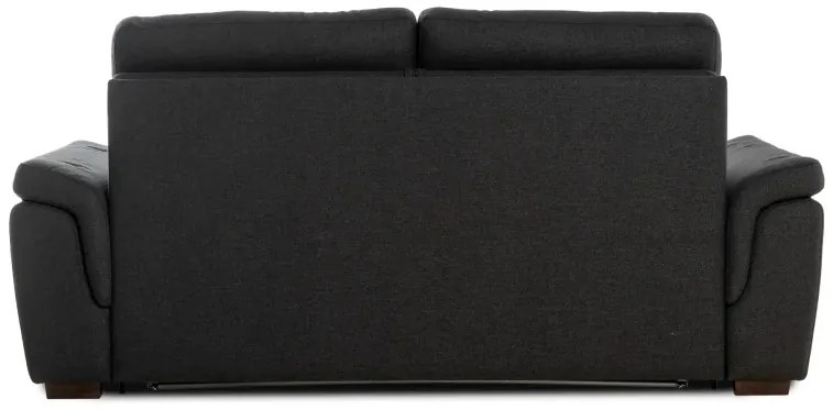 Pohovka na každodenné spanie AZZURRA br. FIORELLO rozkladacia, 140, tm. šedá (jazz 22 graphite)