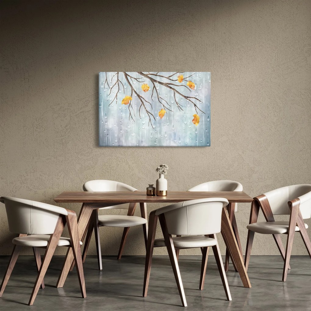 Obraz - Daždivý jeseň (90x60 cm)