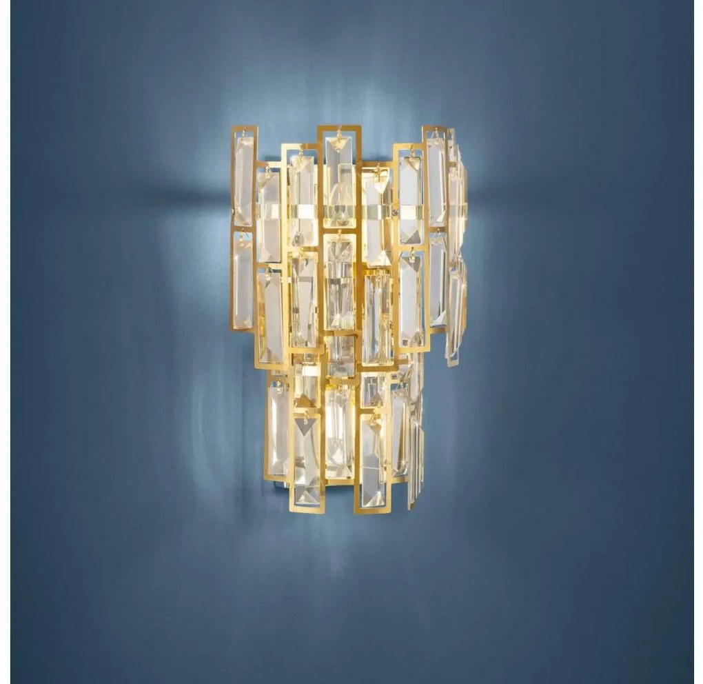 Eglo 39615 - Nástenné svietidlo CALMEILLES 3xE14/25W/230V