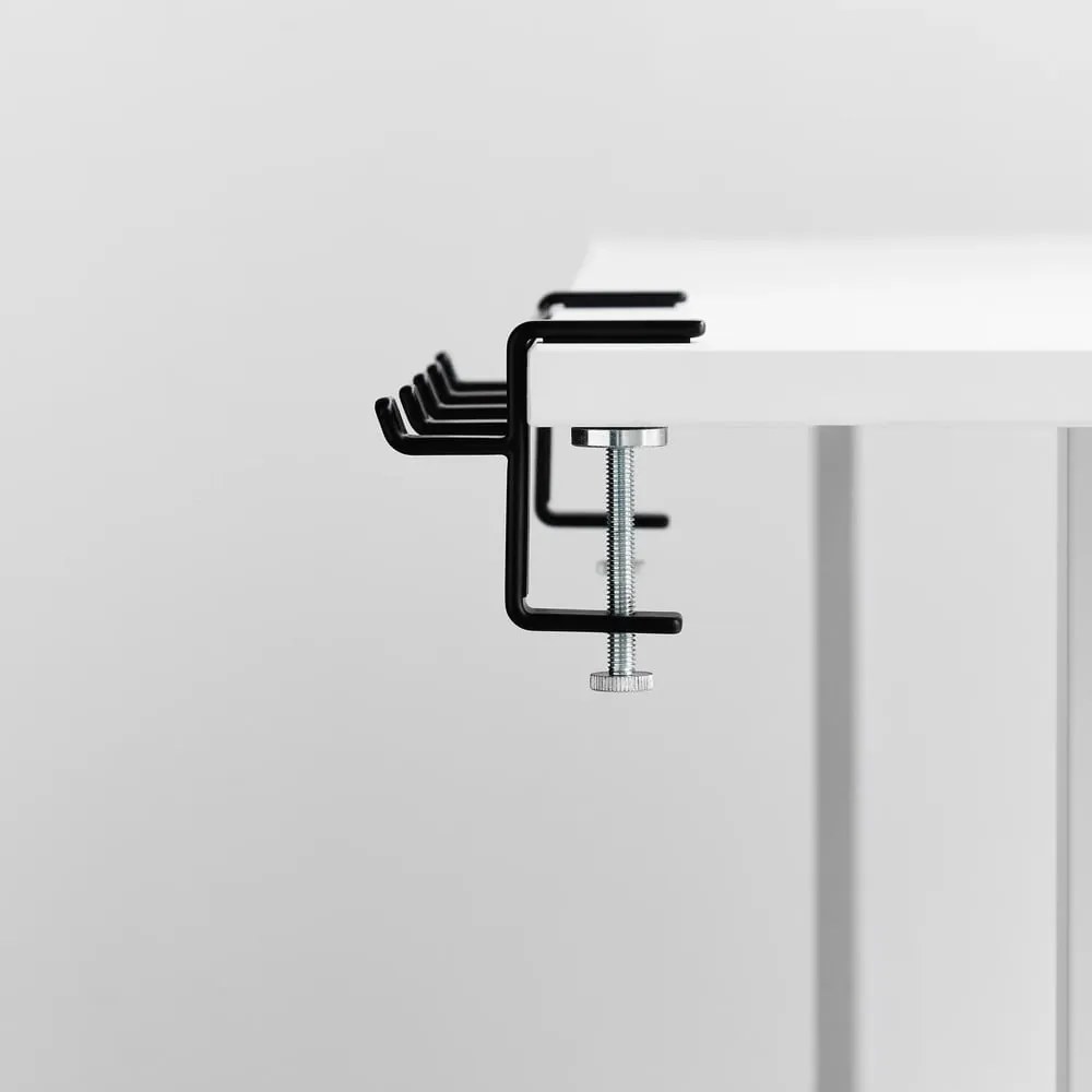 Matne čierny nastaviteľný oceľový háčik Tower – YAMAZAKI