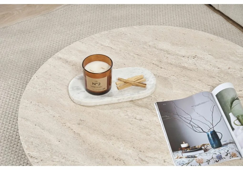 Konferenčný stolík Soleil Travertine