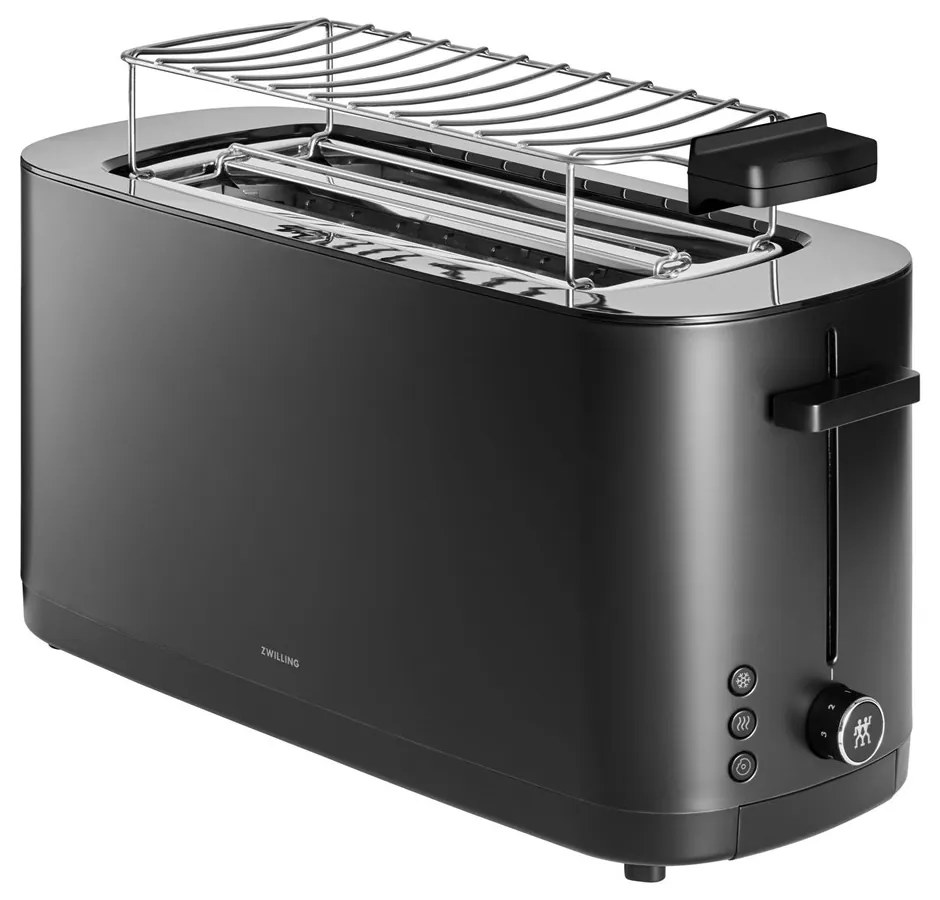 Topinkovač ZWILLING ENFINIGY P4 1800W černý s nástavcem na housky